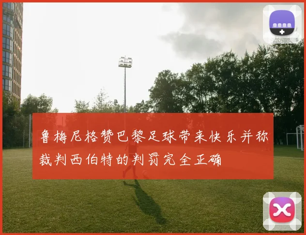 鲁梅尼格赞巴黎足球带来快乐并称裁判西伯特的判罚完全正确