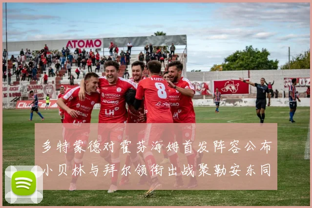 多特蒙德对霍芬海姆首发阵容公布小贝林与拜尔领衔出战聚勒安东同场竞技